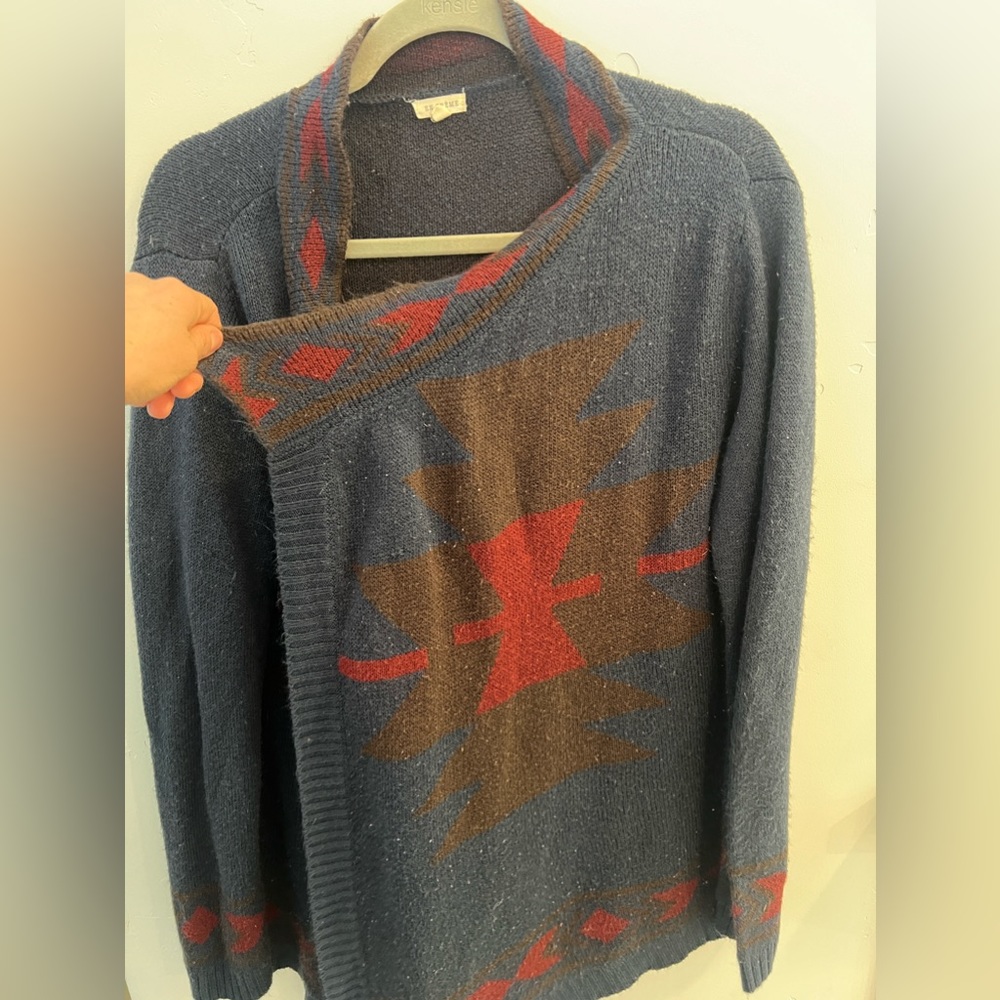Aztec print cardigan - Picture 2 of 4